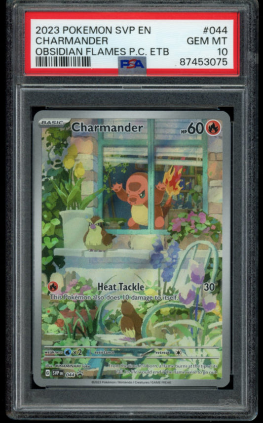 Charmander (Mislabeled Pokemon Center) #44 PSA 10