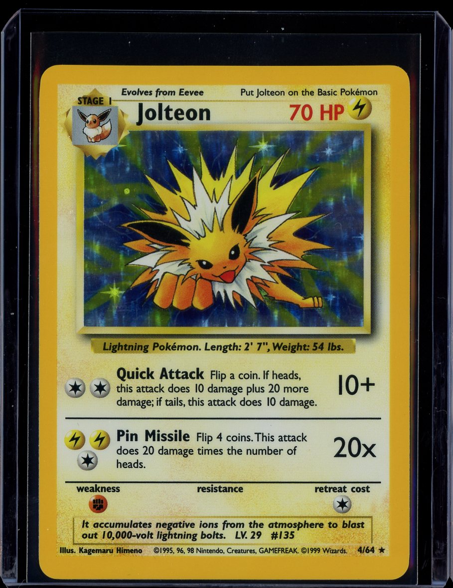 Jolteon (No Symbol) #4