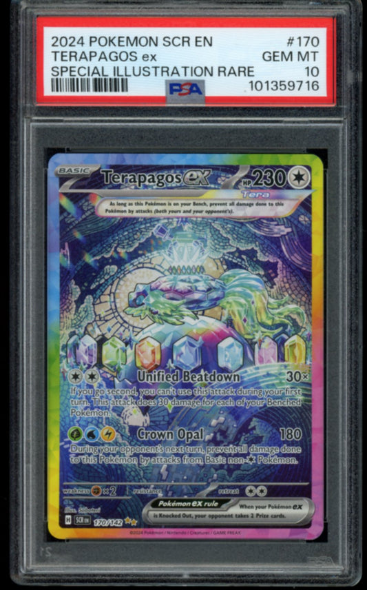 Terapagos ex #170 PSA 10