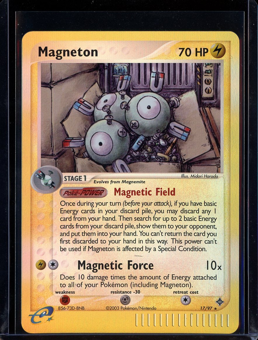 Magneton 17/97 Reverse Holo EX Dragon