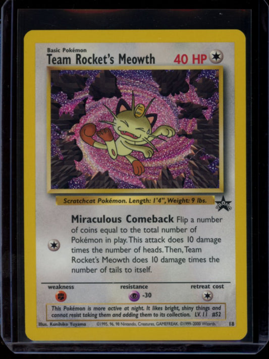 Team Rocket's Meowth #18
