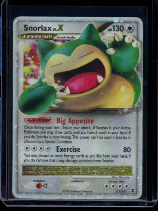 Snorlax LV.X #111