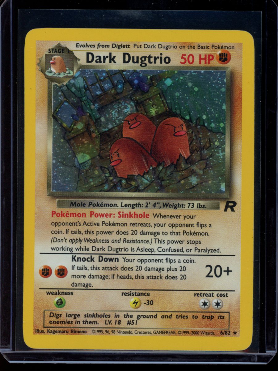 Dark Dugtrio (Holo) #6