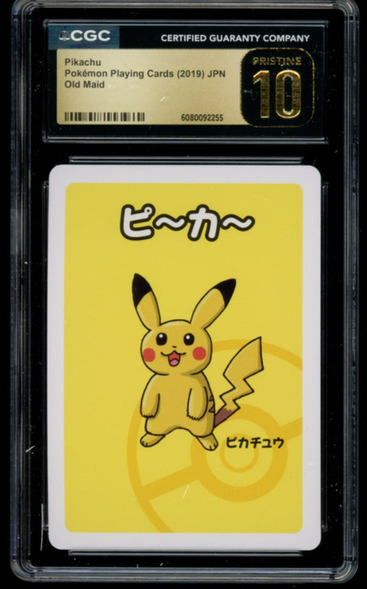 Pikachu (Old Maid) CGC Pristine 10