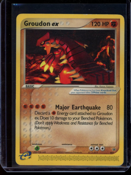 Groudon (Nintendo Promo - Non Holo) #002