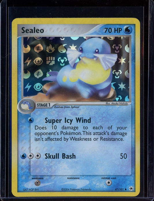 Sealeo 47/101 Reverse Holo EX Hidden Legends