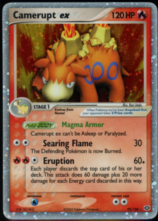 Camerupt (Holo) ex #92
