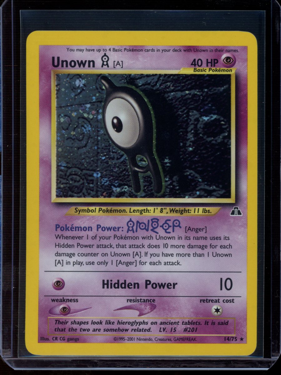 Unown (Holo - Unlimited) #14