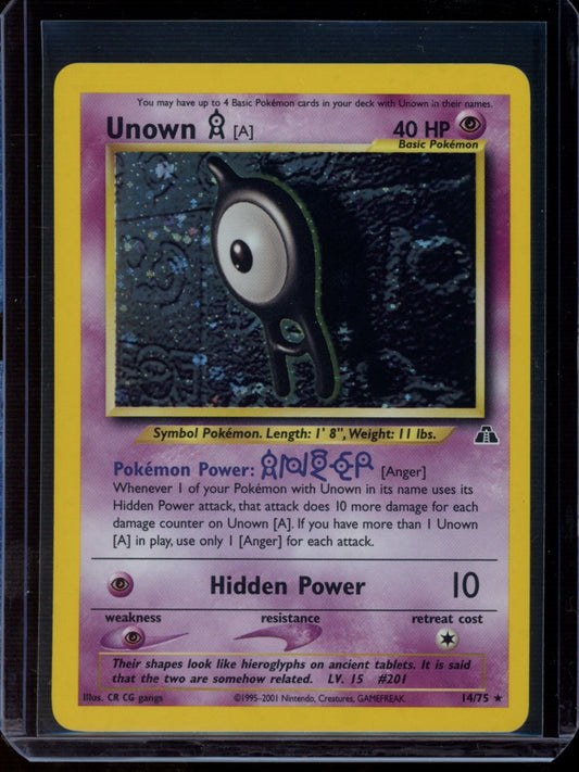 Unown (Holo - Unlimited) #14