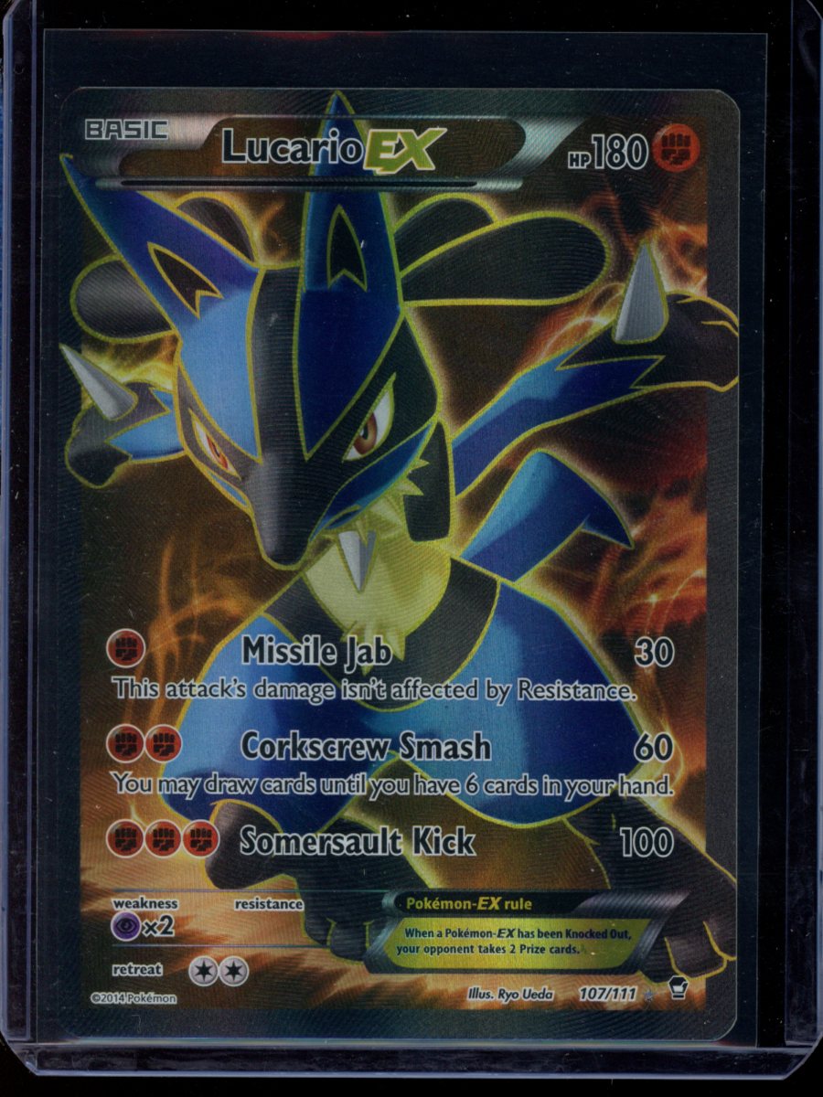 Lucario EX #107