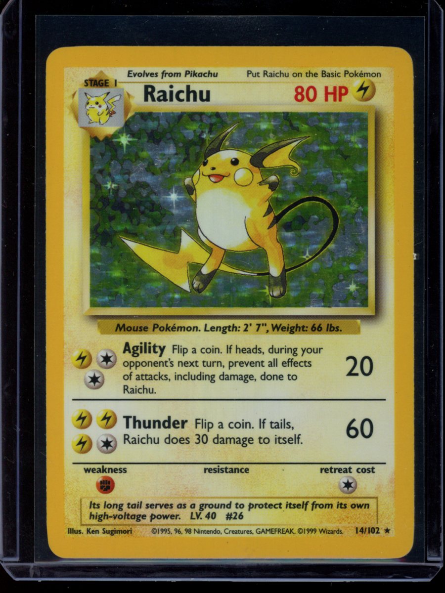 Raichu (Holo) #14