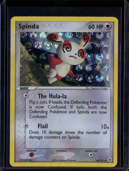 Spinda 48/101 Reverse Holo EX Hidden Legends
