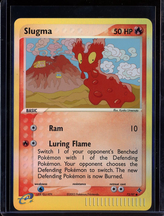 Slugma 72/97 Reverse Holo EX Dragon