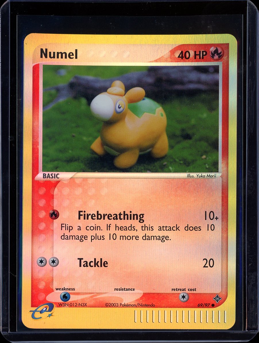 Numel 69/97 Reverse Holo EX Dragon