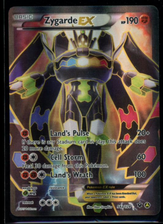 Zygarde EX #54a
