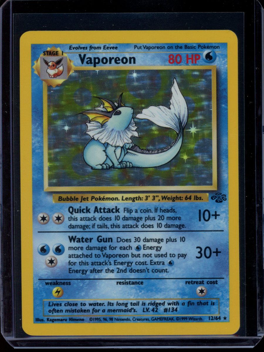 Vaporeon (Holo) #12
