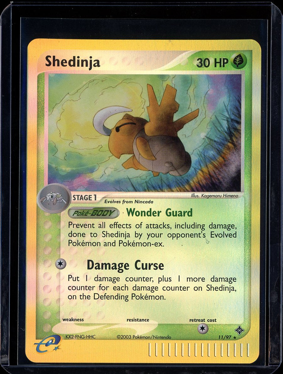 Shedinja 11/97 Reverse Holo EX Dragon