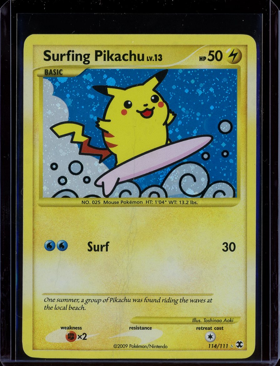 Surfing Pikachu (Holo) #114