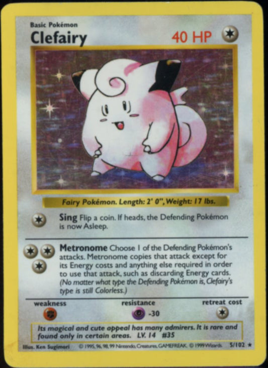 Clefairy (Shadowless) #5