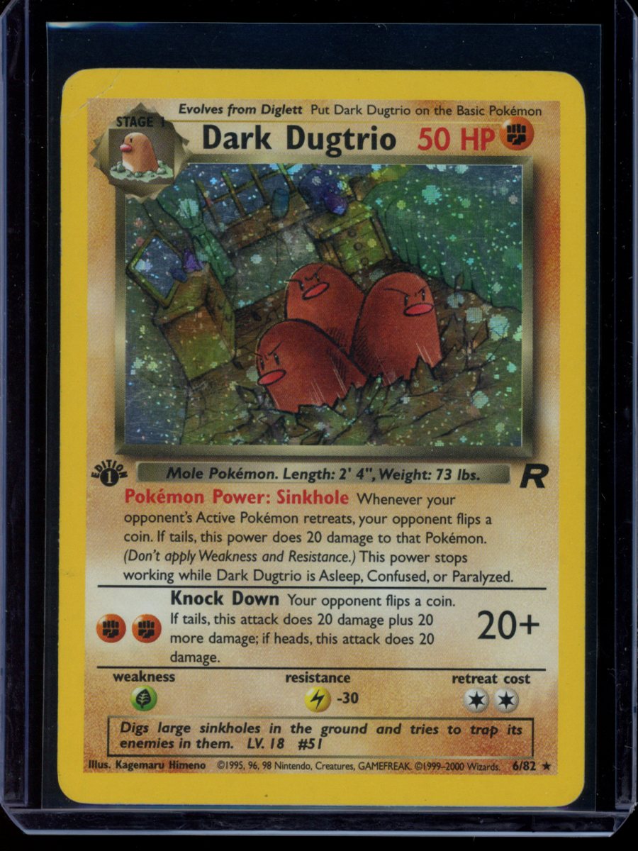 Dark Dugtrio (1st Ed) #6