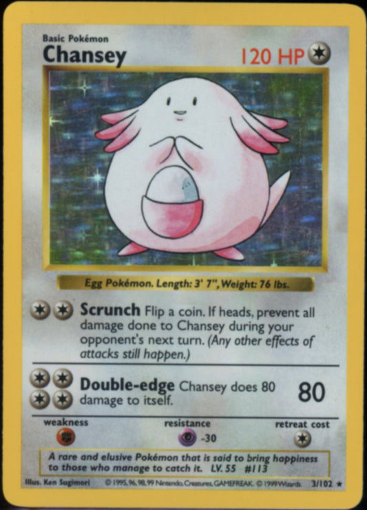 Chansey (Shadowless) #3