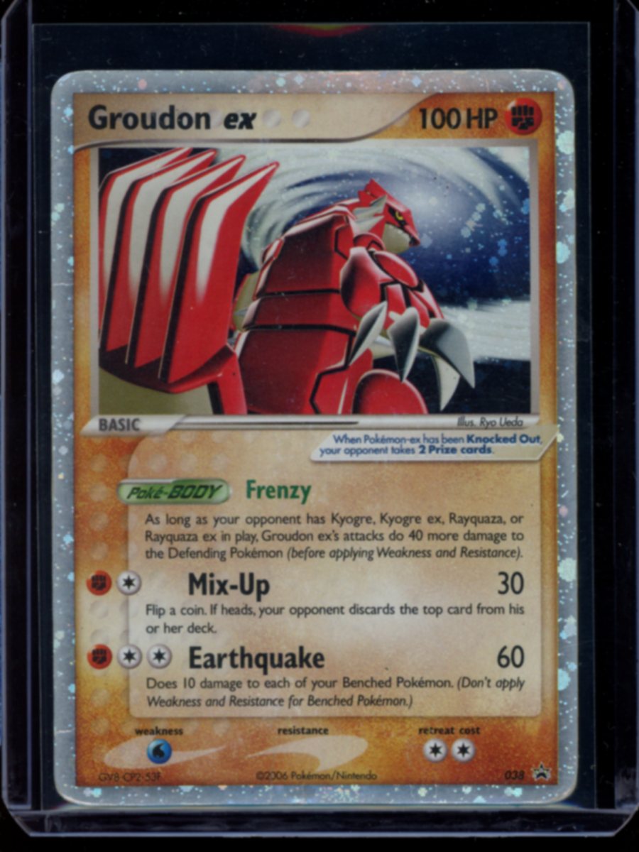 Groudon ex #038
