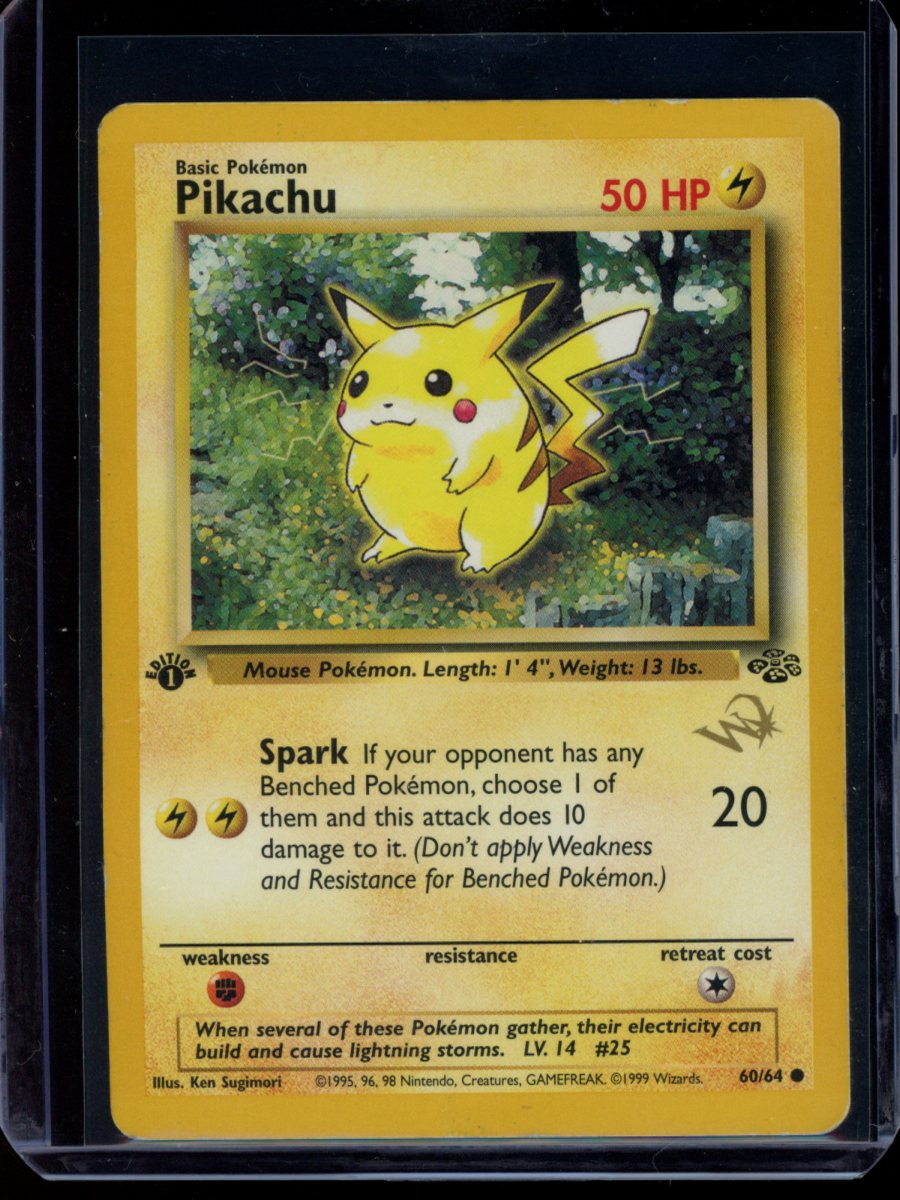 Pikachu (W Stamp) #60