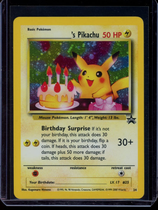 ______'s Pikachu (WoTC Promo) #24
