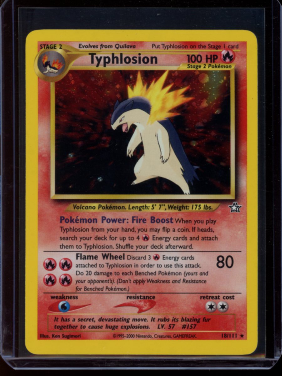 Typhlosion (Unlimited) #18