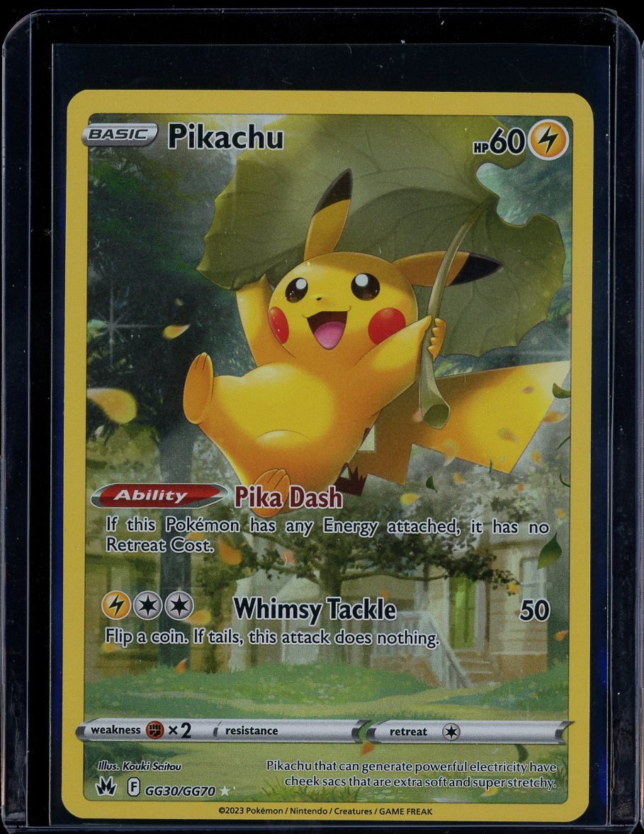 Pikachu GG30/GG70 Crown Zenith