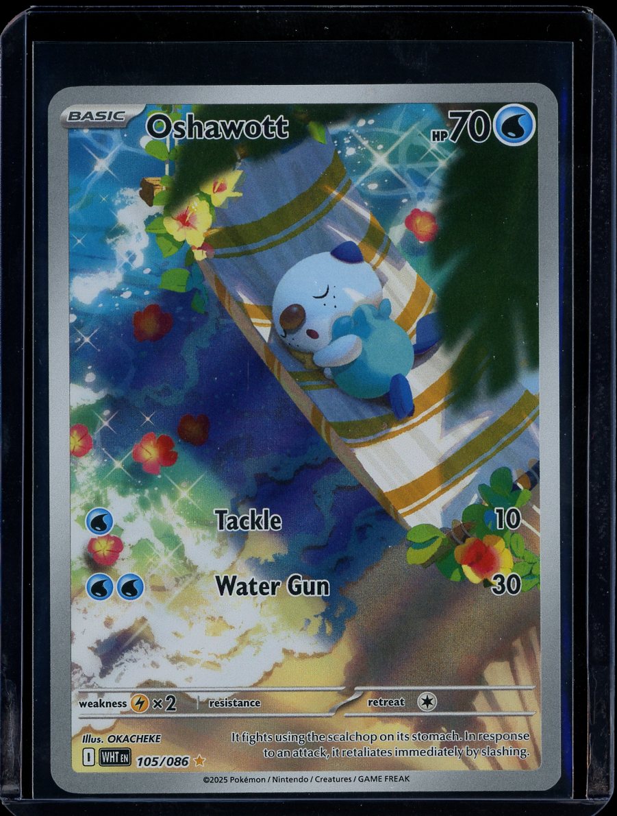 Oshawott 105/086 White Flare