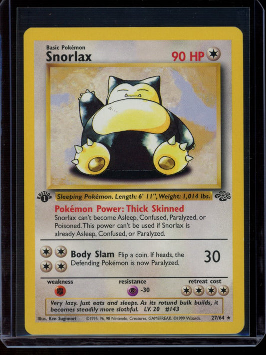 Snorlax (1st Ed) #27