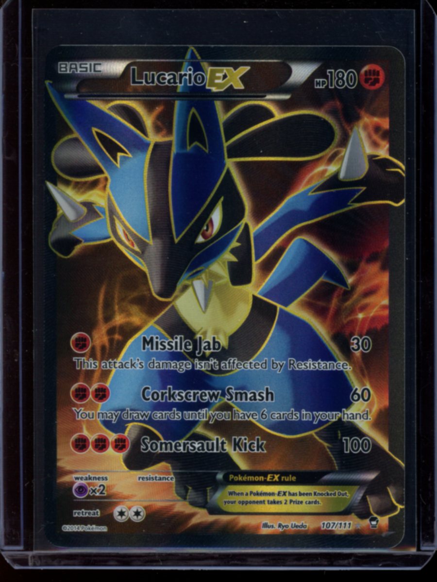 Lucario EX #107