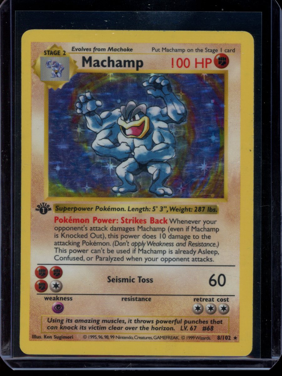 Machamp (1st Ed Shadowless Holo) #8