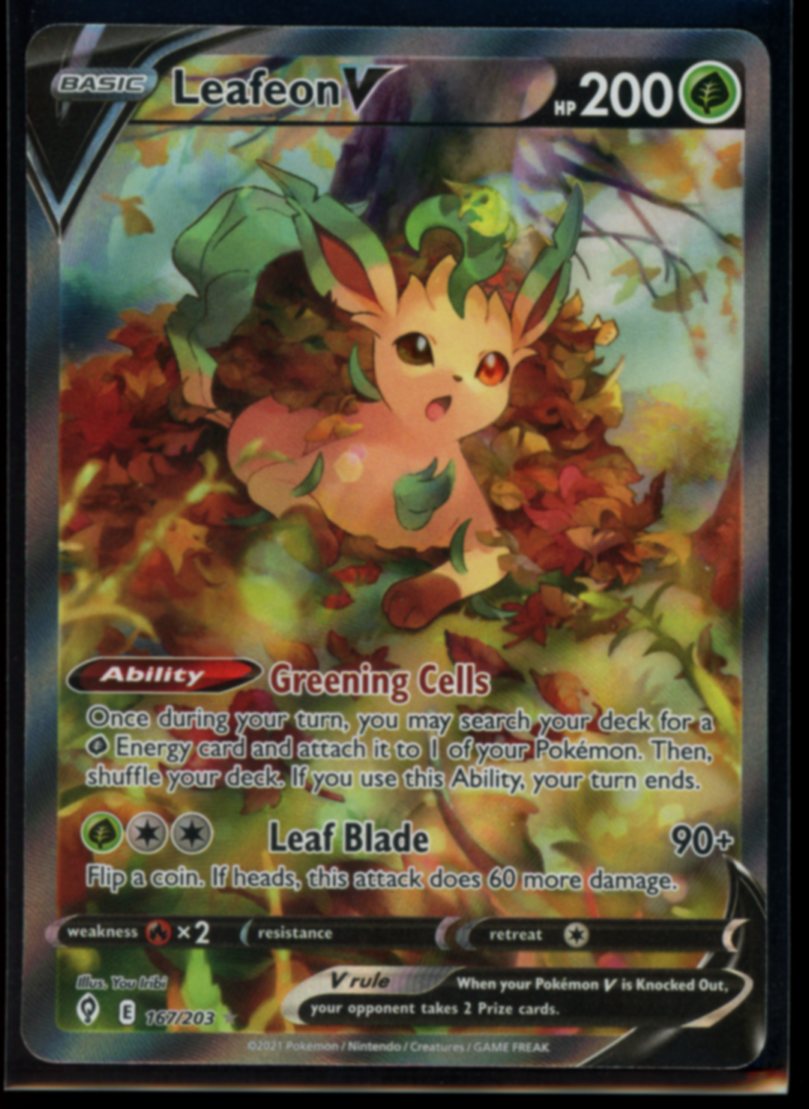 Leafeon V #167