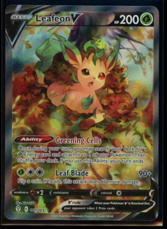Leafeon V #167