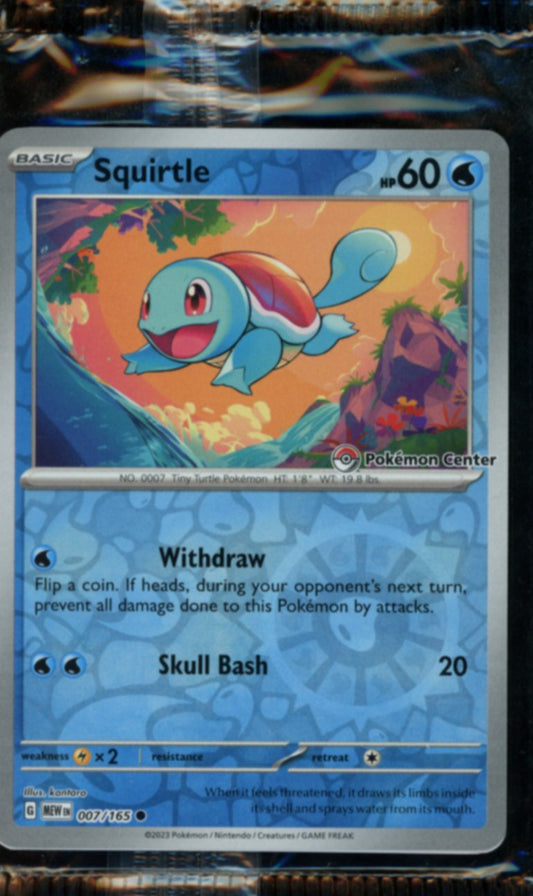 Squirtle Pokemon Center (Sealed) #7