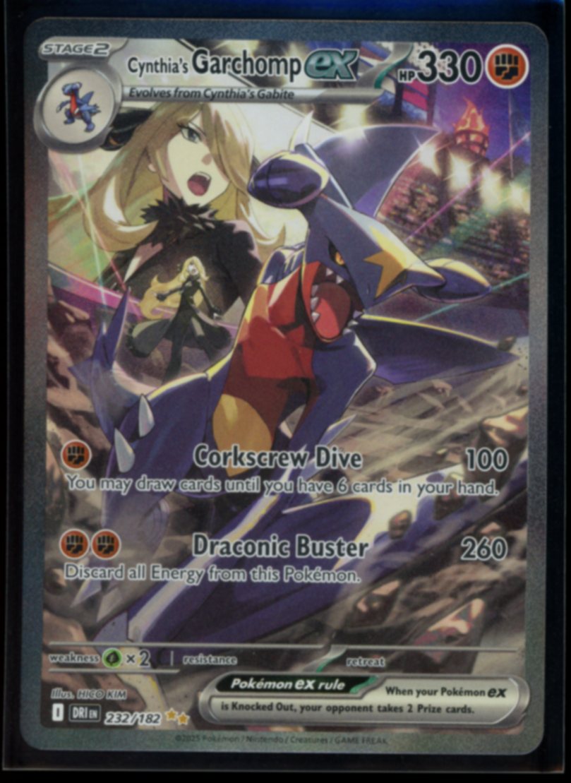 Cynthia's Garchomp ex #232