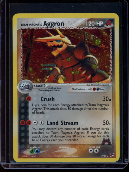 Team Magma's Aggron #7