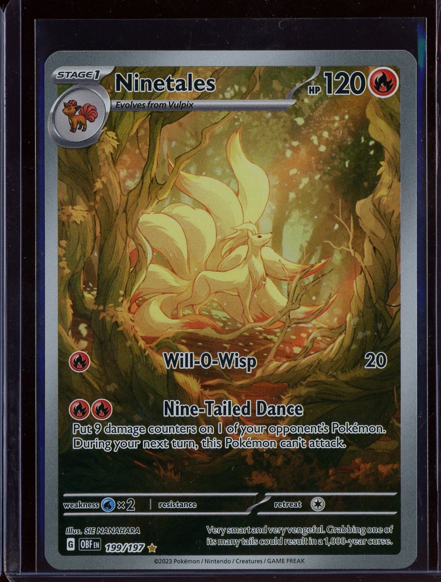 Ninetales 199/197 Obsidian Flames