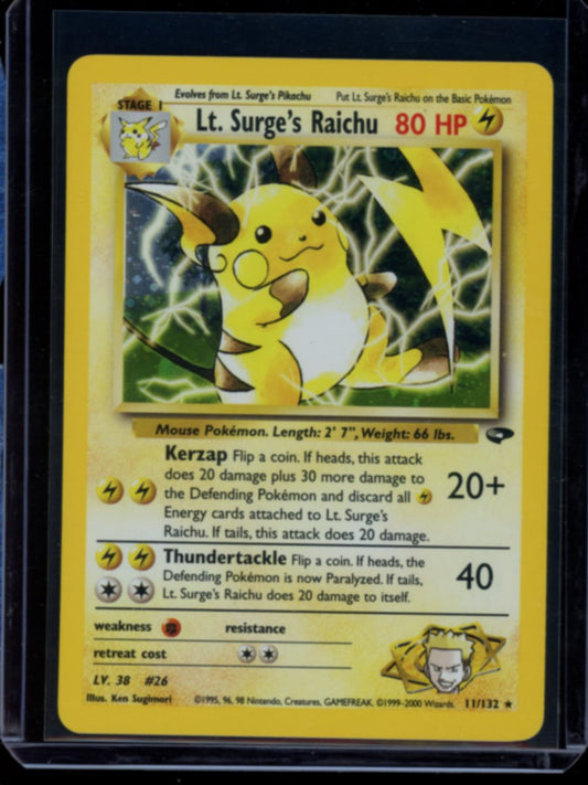 Lt. Surge's Raichu (Unlimited) #11