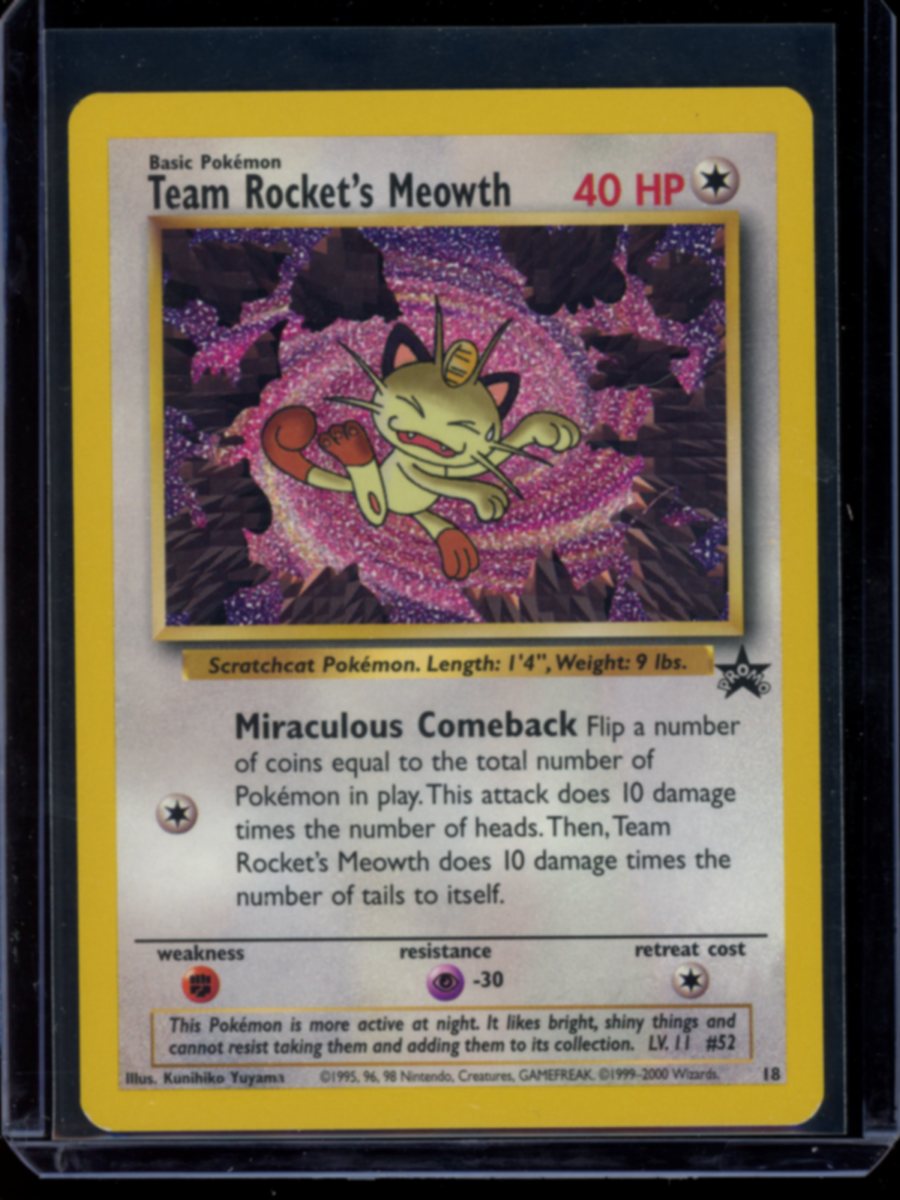 Team Rocket's Meowth #18 – swansemporium