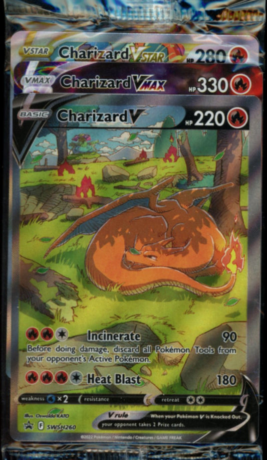 Charizard UPC Promos (Sealed 3 cards)