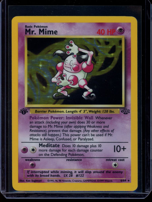 Mr. Mime (1st Ed) #6