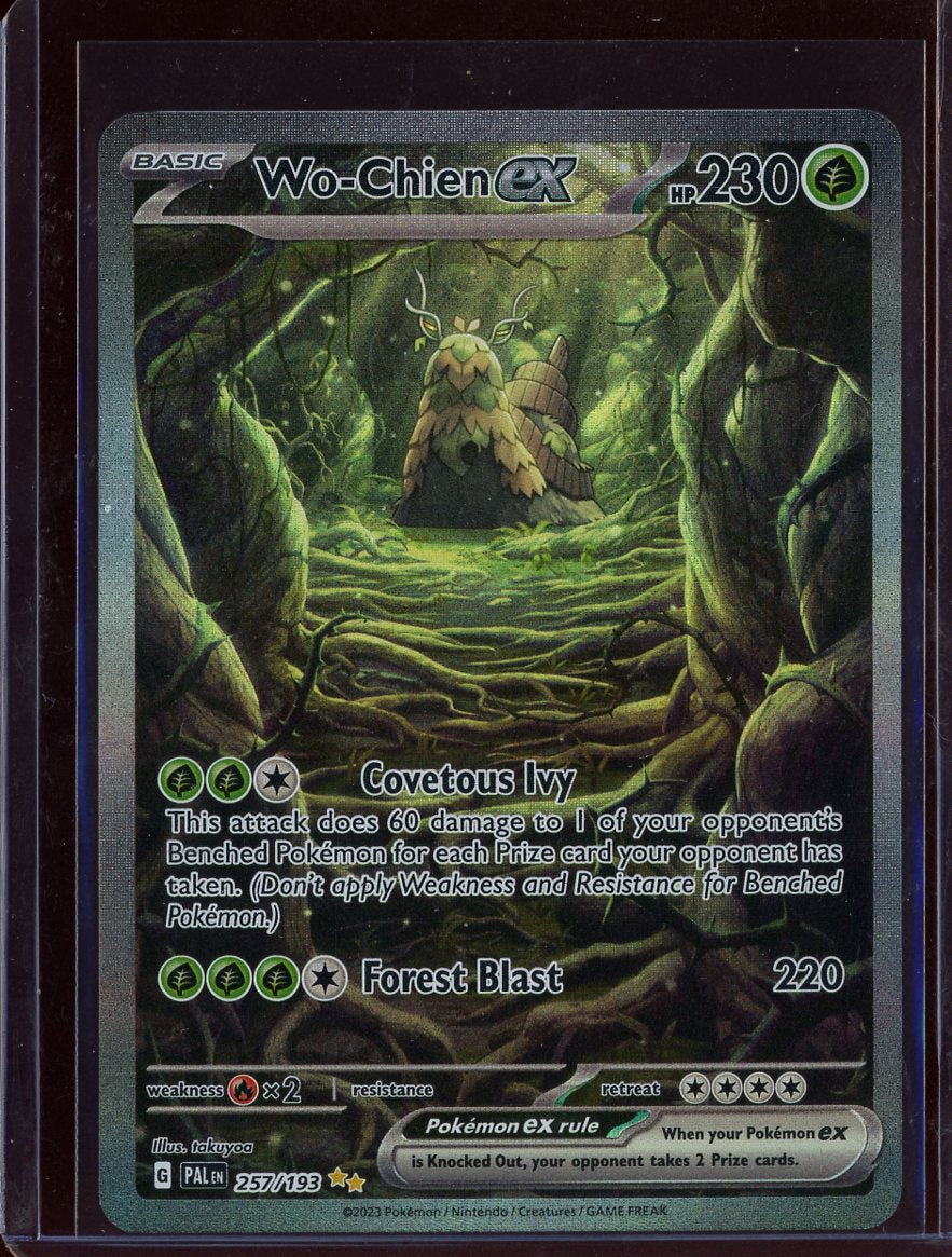 Wo-Chien ex 257/193 Paldea Evolved