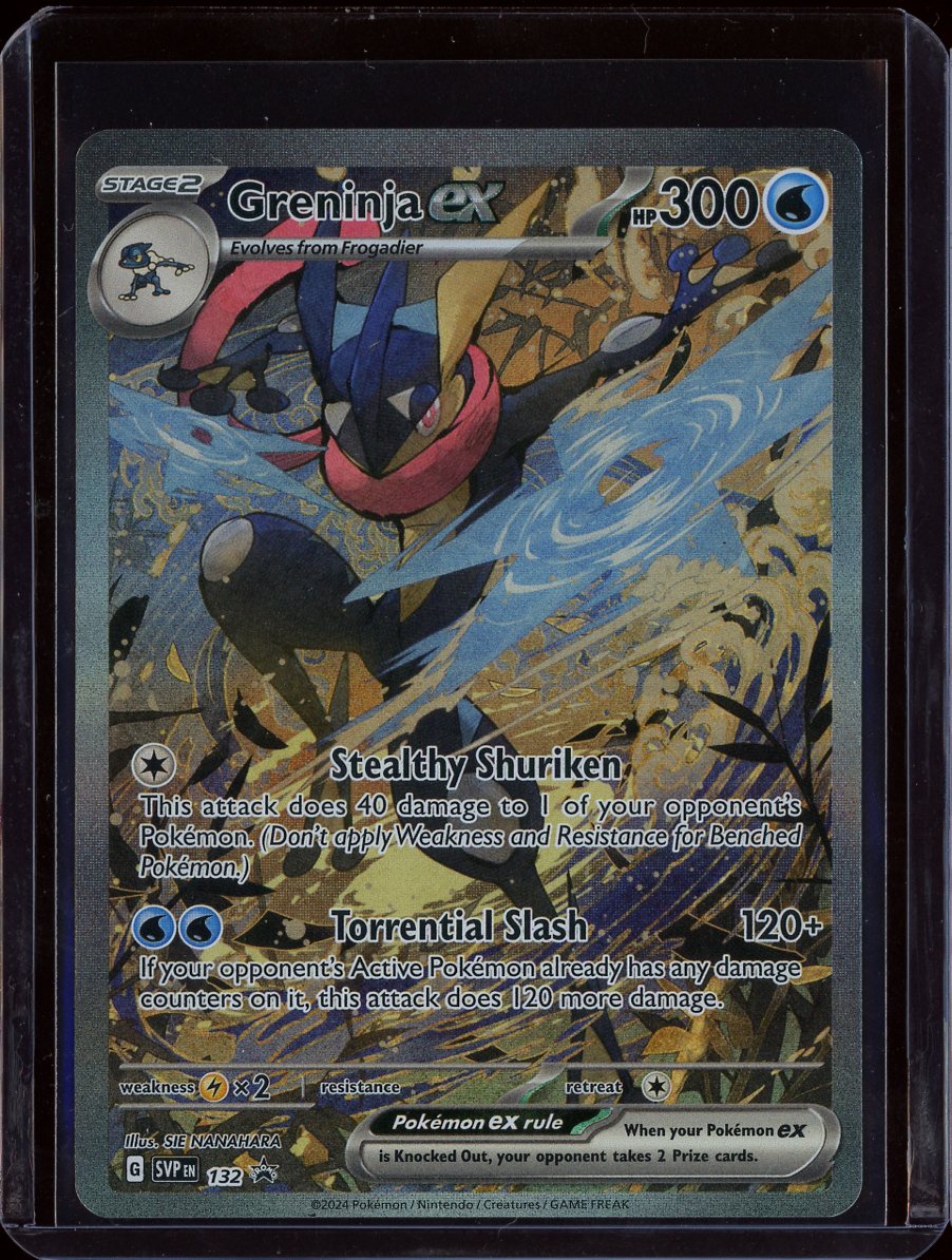 Greninja ex 132 Scarlet & Violet Promo