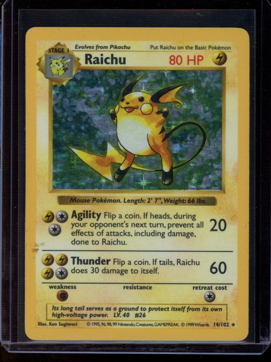 Raichu (Shadowless) #14