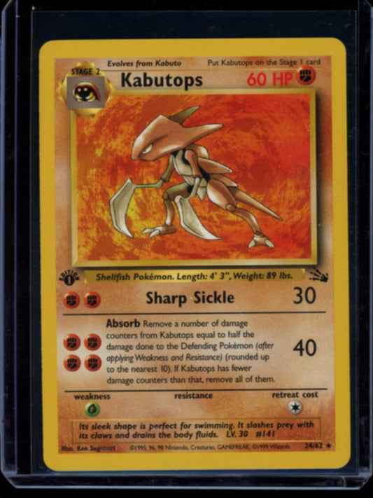 Kabutops (1st Ed - Non Holo) #24