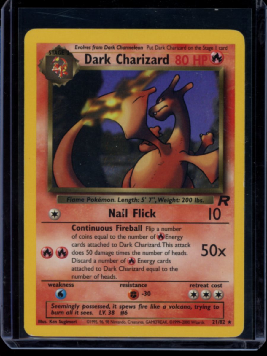 Dark Charizard (Unlimited - Non Holo) #21