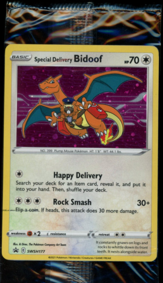 Special Delivery Bidoof (Sealed) #SWSH177
